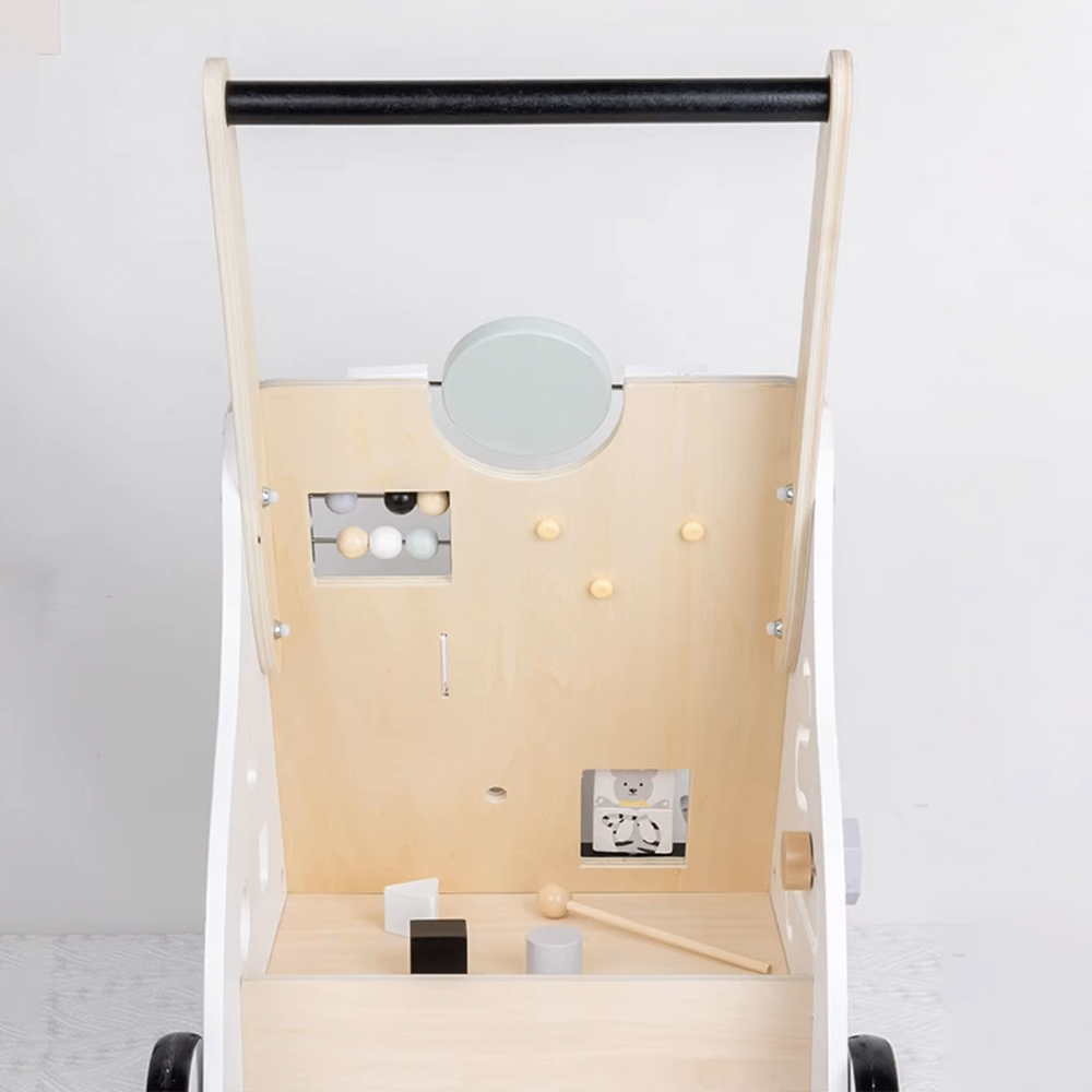 Trotteur en bois multifonctions