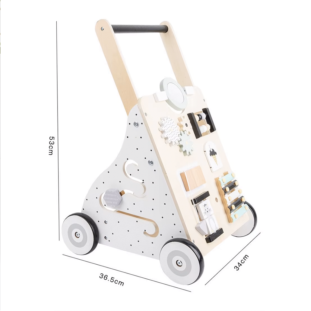 Trotteur en bois multifonctions